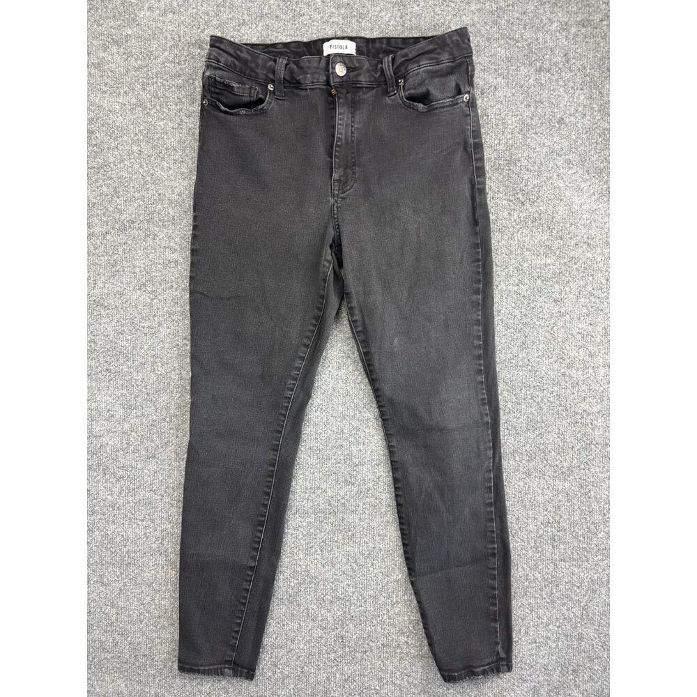 Pistola Jeans Womens 31 Skinny High Rise Stretch Denim Pants 5 Pocket